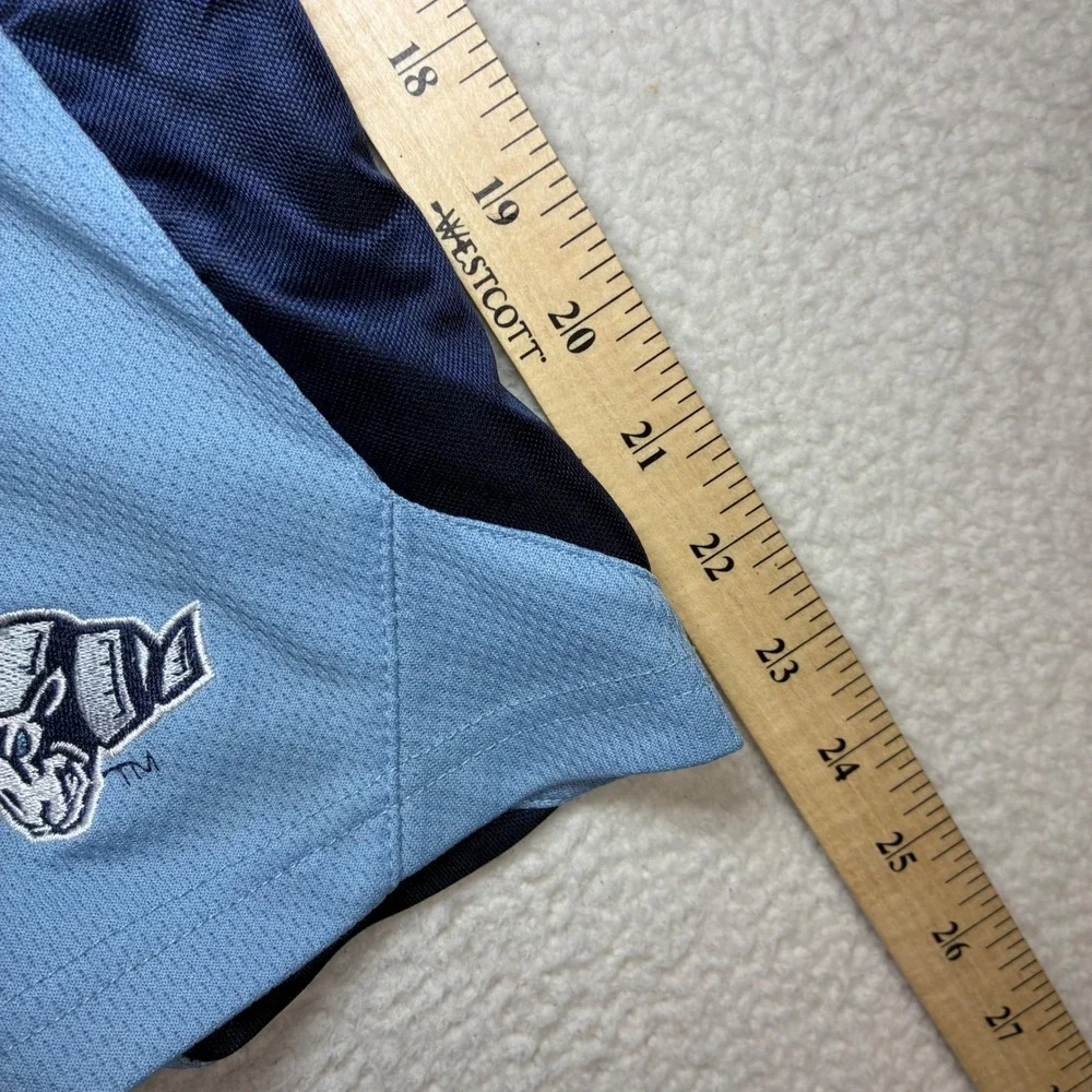 Y2K UNC Tarheels Baggy Basketball Shorts Men 2XL Blue Drawstring North Carolina